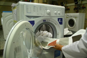mosógépek tesztje - mosás hatékonyságának vizsgálata